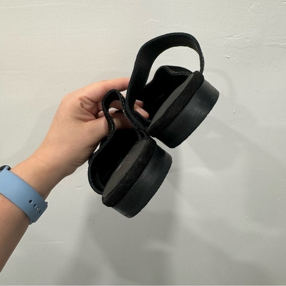 Matisse Black Suede Flat Mule Shoe Pointed Rounded Toe Size 7.5 - Picture 6 of 8